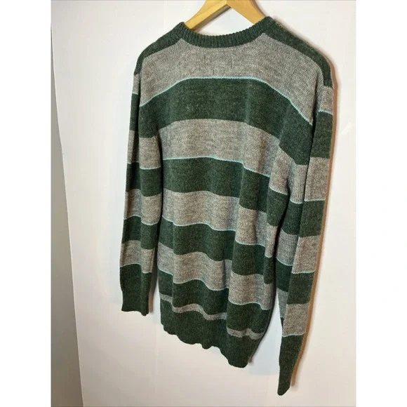 Billabong Mens Striped Knit‎ Sweater Crew Neck Pullover Jumper Casual Top - Picture 7 of 9